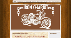 Desktop Screenshot of ironchariot.com